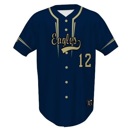 FREESTYLE SUBLIMATED BASEBALL FULL BUTTON JERSEY