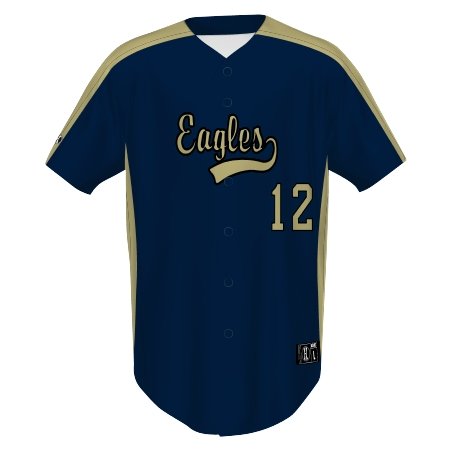 FREESTYLE SUBLIMATED BASEBALL FULL BUTTON JERSEY