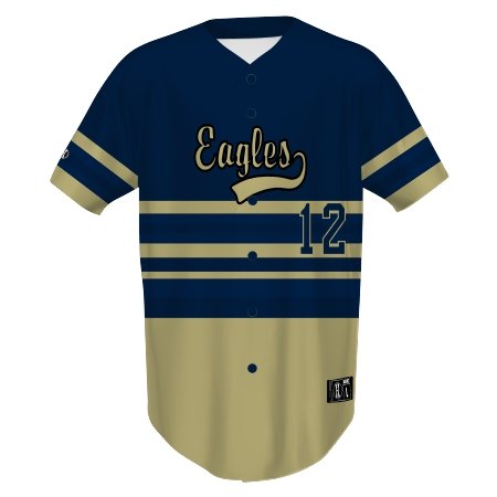 FREESTYLE SUBLIMATED BASEBALL FULL BUTTON JERSEY